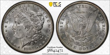 1881-CC $1 MS63