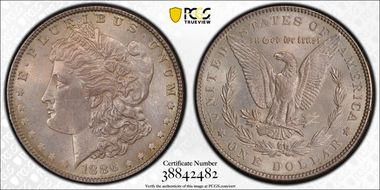 1886 $1 MS63