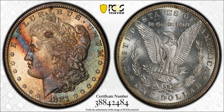 Cert 38842484 - Coin Image