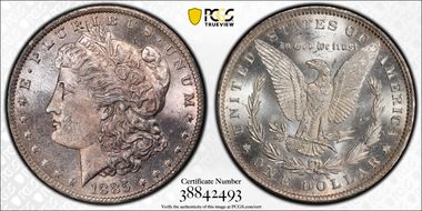 1885-O $1 MS64