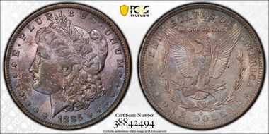 1885-O $1 MS63