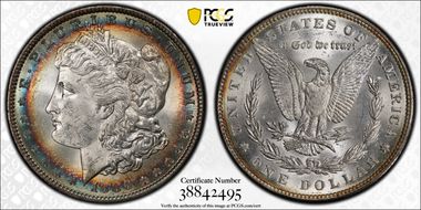 1886 $1 MS63