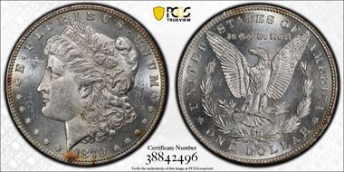 1879-S $1 MS62