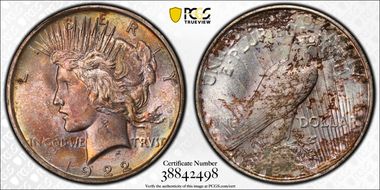 1922 $1 MS63