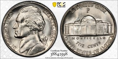 1945-P 5C TDR FS-803 MS65