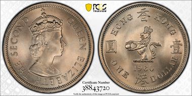 1960-H $1 KM-31.1 MS67