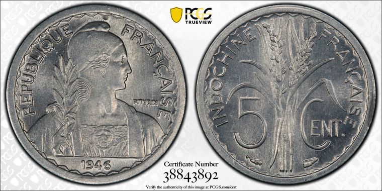 Cert 38843892 - Coin Image