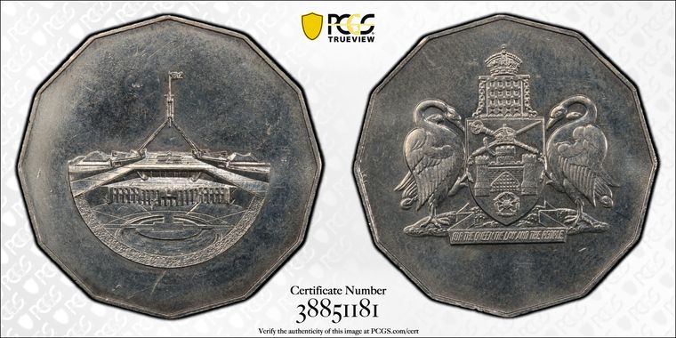 Cert 38851181 - Coin Image