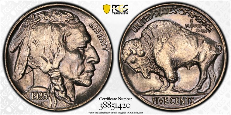 Cert 38851420 - Coin Image