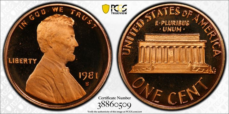 Cert 38860509 - Coin Image