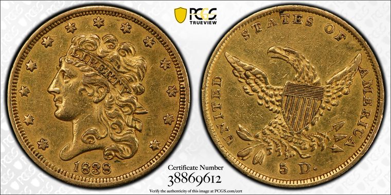 Cert 38869612 - Coin Image