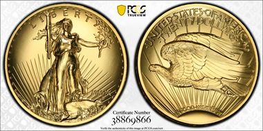 2009 $20 Ultra High Relief MS70