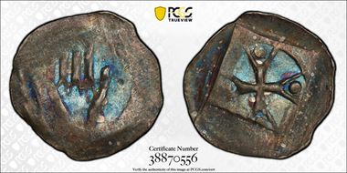 (14th C.) Heller Schwabisch - w/o Legend AU55