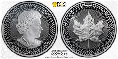 2019 $5 Maple Leaf Silver Modified PR Pride of Two Nations Set PR69