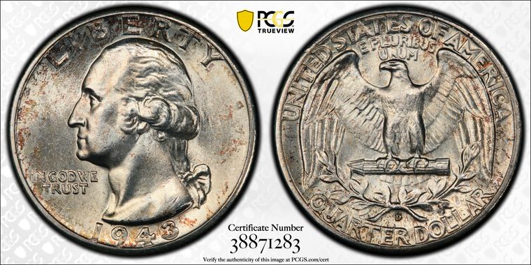 Cert 38871283 - Coin Image