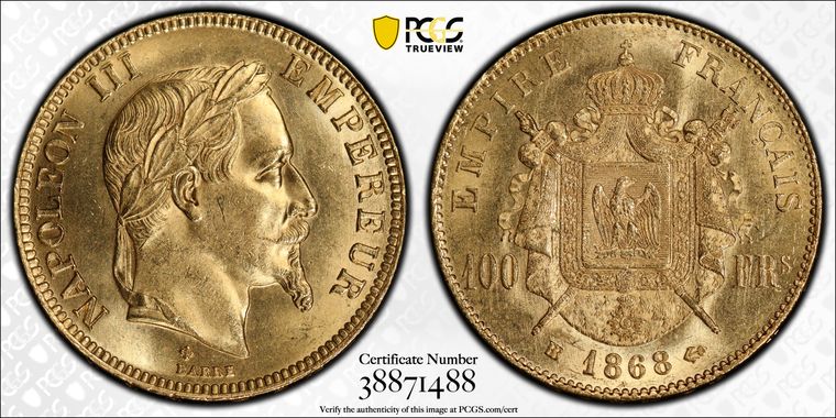 Cert 38871488 - Coin Image