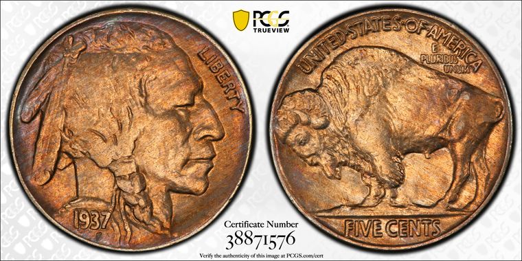 Cert 38871576 - Coin Image