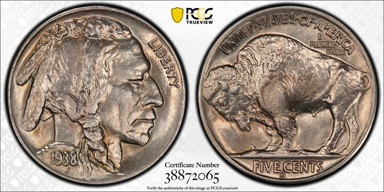 Cert 38872065 - Coin Image