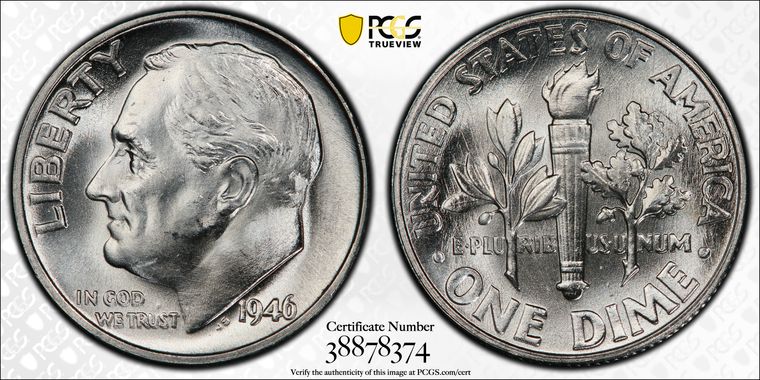 Cert 38878374 - Coin Image