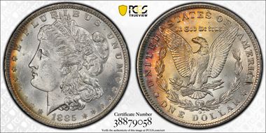 1885-O $1 MS63