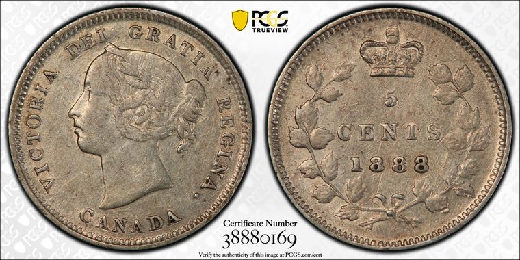 Cert 38880169 - Coin Image