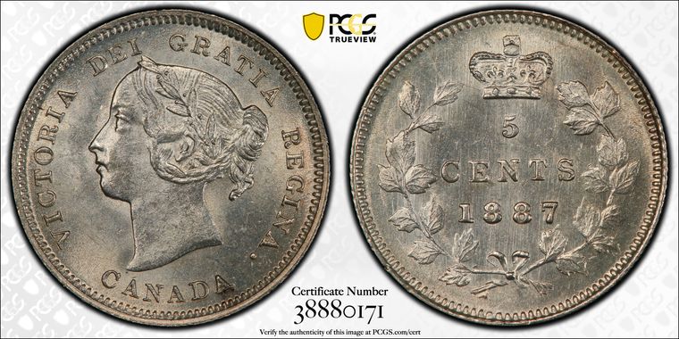 Cert 38880171 - Coin Image