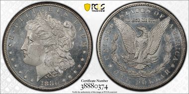1880-CC $1 MS63PL