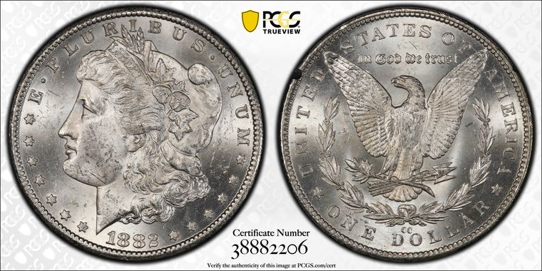 Cert 38882206 - Coin Image