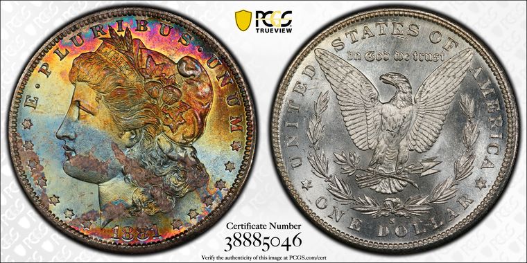 Cert 38885046 - Coin Image