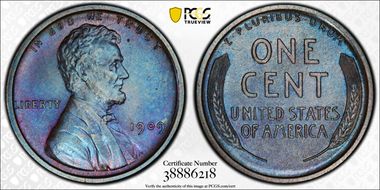 1909 1C Lincoln PR64BN