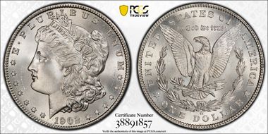 1902-O $1 MS67+