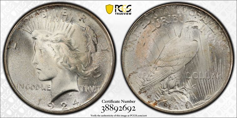 Cert 38892692 - Coin Image