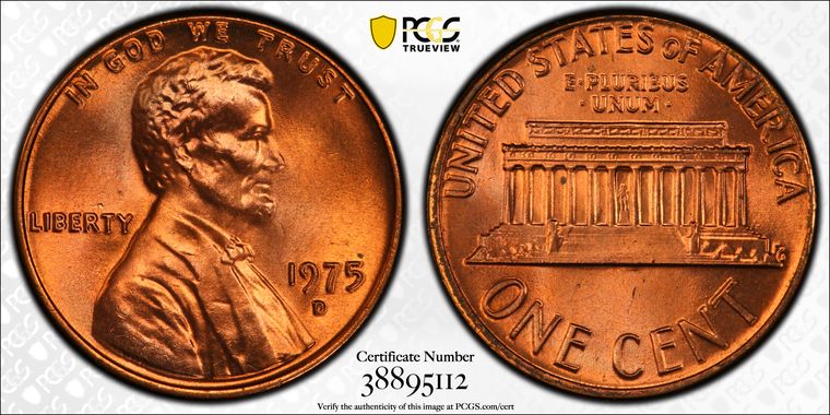 Cert 38895112 - Coin Image