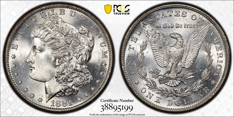 Cert 38895199 - Coin Image