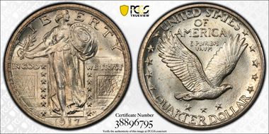 1917 25C Type 2 MS65