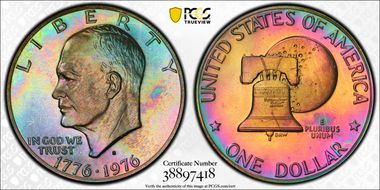 1976-S $1 Clad Type 2 PR66CAM