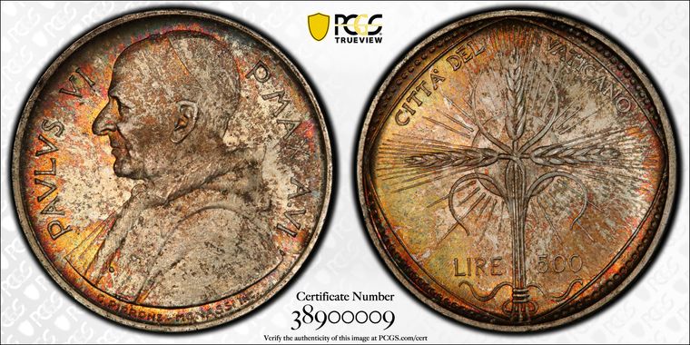 Cert 38900009 - Coin Image