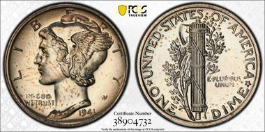1941 10C PR64