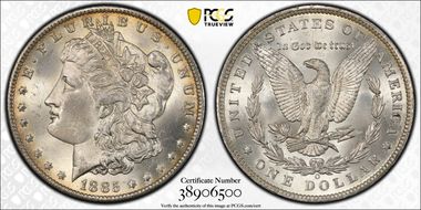 1885-O $1 MS64