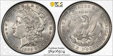 1902-O $1 MS63
