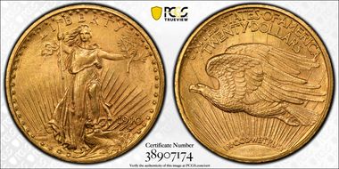 1910 $20 MS63