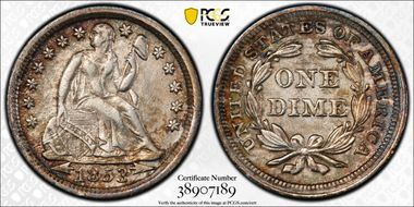 1853 10C Arrows N1