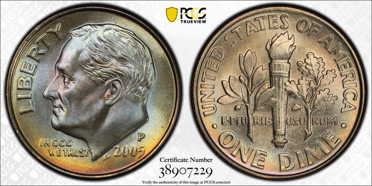 Cert 38907229 - Coin Image