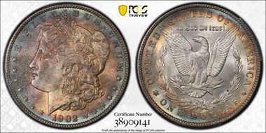 1902 $1 MS67