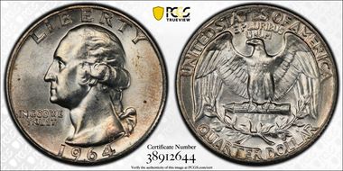 1964 25C MS64