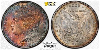 1882 $1 MS66