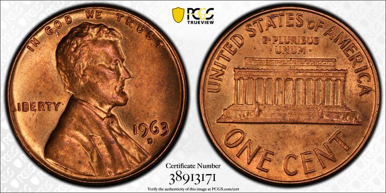 Cert 38913171 - Coin Image