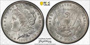 1898-O $1 MS67