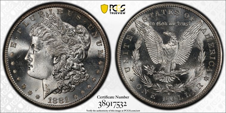 Cert 38917532 - Coin Image