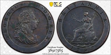 1797 1D S-3777 10 Leaves N1BN